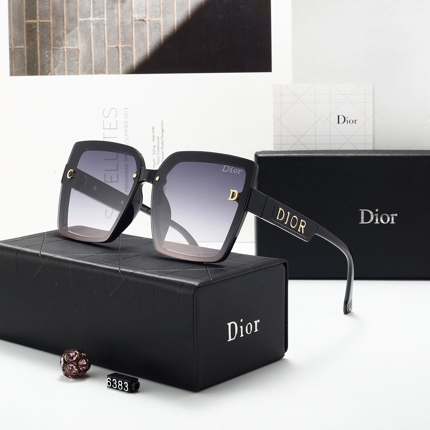 Fashion hot 5 color sunglasses 6383